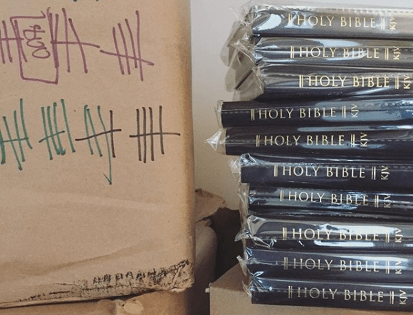 donated bibles